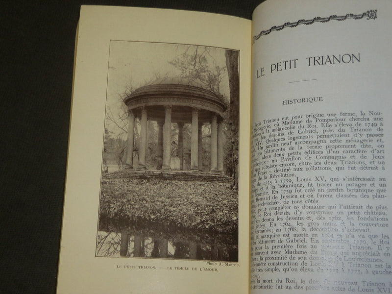 1933 POUR BIEN VISITER VERSAILLES LE CHATEAU LES JARDINS FRENCH BOOK - J 3543