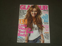2009 MAY GLAMOUR MAGAZINE - MILEY CYRUS COVER - B 3014
