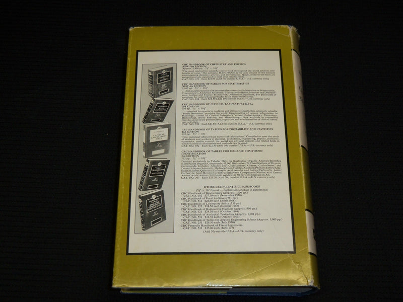 1971 CHEMICAL SYNONYMS AND TRADE NAMES HARDCOVER HANDBOOK - KD 7459