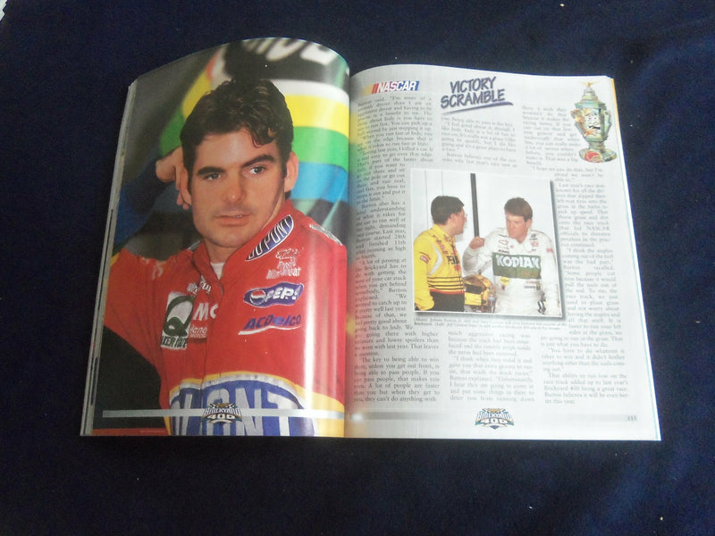 1997 AUGUST 2 BRICKYARD 400 RACING PROGRAM - GREAT PHOTOS - SP 3744O