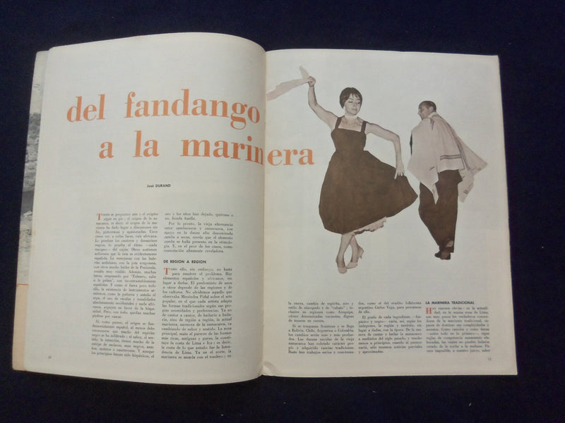 1961 FANAL MAGAZINE - SPANISH TEXT - VOLUME XVI, NUMBER 59 - NICE COVER - K 147