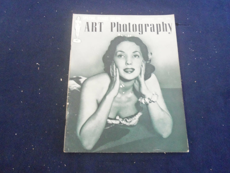 1951 JANUARY ART PHOTOGRAPHY MAGAZINE - NICE PHOTOGRAPHS & STORIES - SP 7491F