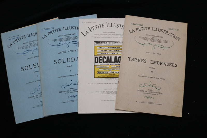 1923-1931 LA PETITE ILLUSTRATION MAGAZINE - FRENCH - LOT OF 45 - O 3691