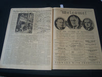 1936 JUNE 23 PHILADELPHIA RECORD DEMOCRATIC NATIONAL CONVENTION SECTION- NT 7238