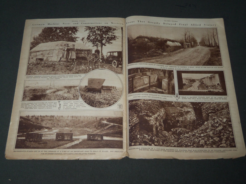 1919 SEPTEMBER 18 MID-WEEK PICTORIAL MAGAZINE SECTION - GENERAL PERSHING- J 3256