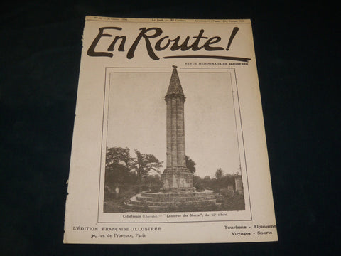 1916 OCTOBER 26 EN ROUTE! REVUE HEBDOMADAIRE ILLUSTREE FRENCH MAGAZINE - ST 531R