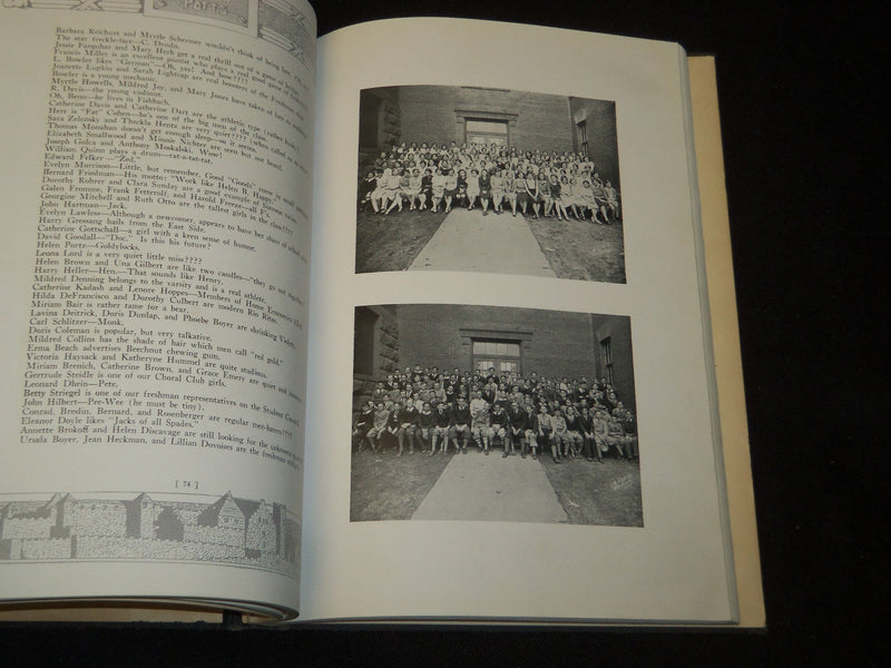 1930 HI-S-POTTS POTTSVILLE HIGH SCHOOL YEARBOOK - POTTSVILLE, PA - YB 1883