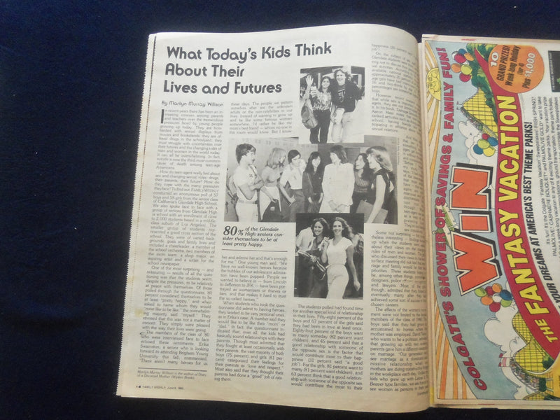 1980 JUNE 8 THE SUNDAY TIMES FAMILY WEEKLY-SCRANTON, PA- COMING OF AGE -NP 6199