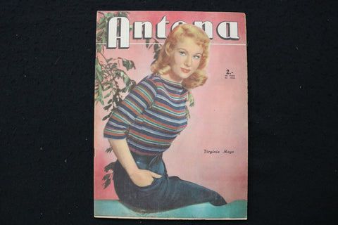 1957 APRIL 30 ANTENA MAGAZINE - VIRGINIA MAYO COVER - E 25070