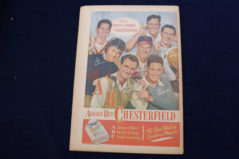 1947 SEP 21 AMERICAN WEEKLY MAGAZINE - HEROINES OF LITERATURE COVER - E 22637