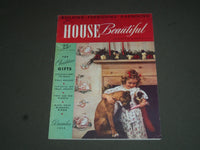 1940 DECEMBER HOUSE BEAUTIFUL MAGAZINE - GREAT ARTICLES, PHOTOS & ADS - SP 7658