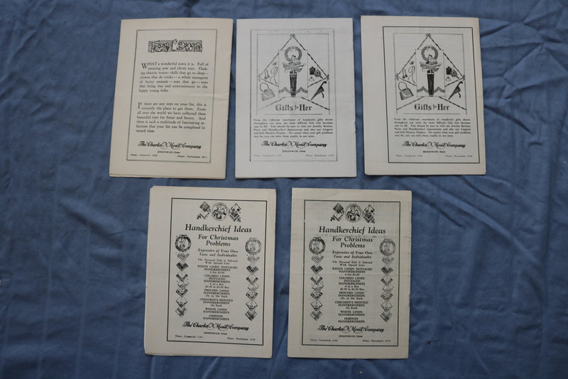 1929-1930 GREENWICH THEATRE PROGRAMS - LOT OF 26 +2 WINTER ANNOUNCEMENTS- O 3739