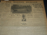 1909 SEPT 4 THE BOSTON HERALD - COOK PLANTED STARS AND STRIPE AT POLE - BH 207
