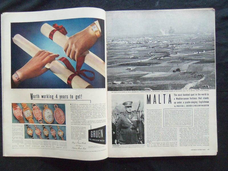 1942 MAY 4 LIFE MAGAZINE - CHINESE AIR CADET - L 285