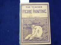 1900'S THE TEACHER OF FIGURE PAINTING BY D. M. CAMPANA - J 8456