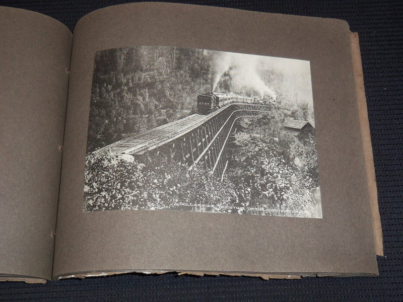 1900'S SHASTA ROUTE VIEW BOOK - GREAT PHOTOS - CALIFORNIA - J 7901