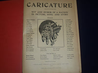 1910 CARICATURE WIT & HUMOR OF NATION BOOK - ILLUSTRATIONS - FLAGG - KD 3165