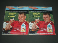 1962 AUGUST 14 LOOK MAGAZINE LOT OF 2 - ROGER MARIS BACK COVERS - ST 5110