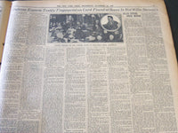 1926 NOVEMBER 24 NEW YORK TIMES - WILLIE STEVENS ON STAND DENIES MURDER- NT 6528