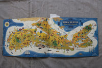 1960'S NOVA SCOTIA - CANADA'S OCEAN PLAYGROUND PICTURE BOOK - SOFTCOVER - K 3461