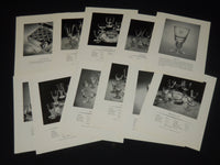 1950'S STEUBEN CRYSTAL TABLE GLASS CATALOG - NICE PHOTOS - K 532