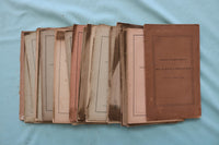 1846-1883 C.A. BARTOL SERMON & DISCOURSE BOOKLETS - BOSTON - LOT OF 26- O 3979