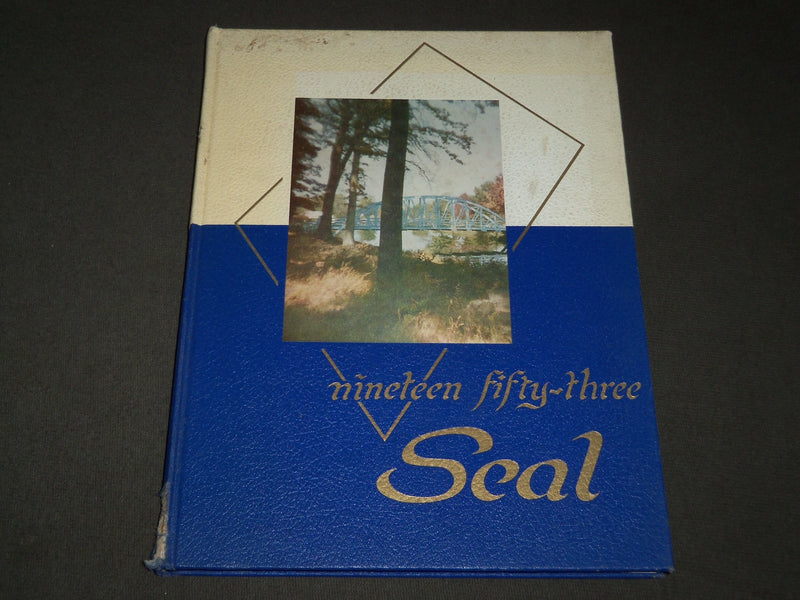 1953 SEAL TRENTON STATE TEACHERS COLLEGE YEARBOOK - NEW JERSEY - YB 1428
