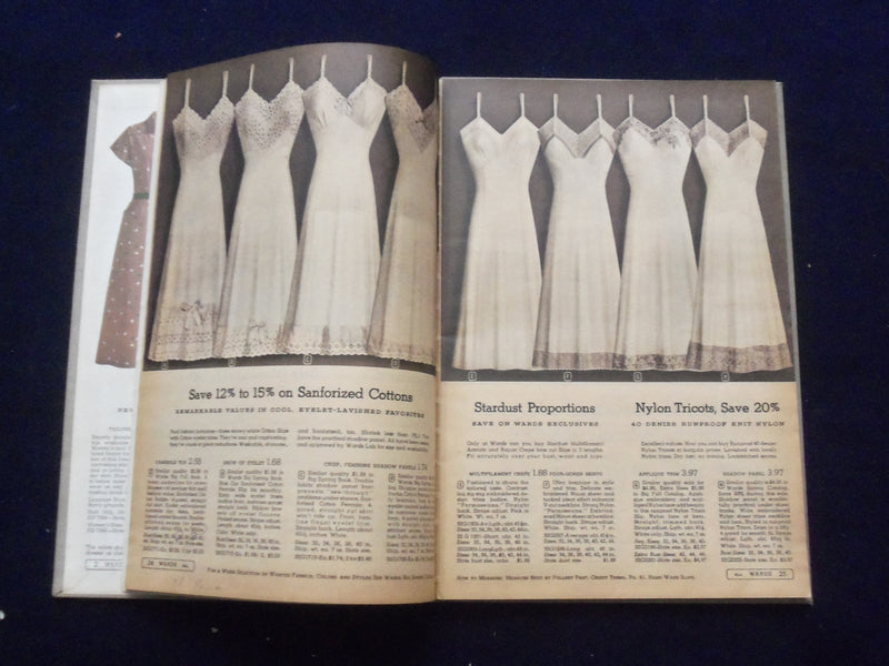 1953 MIDSPRING MONTGOMERY WARD SALE BOOK CATALOG-HARDCOVER-KANSAS CITY,MO-J 8491