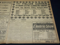 1909 NOV 21 THE BOSTON HERALD - COURT DECLARES STANDARD OIL CO. ILLEGAL - BH 394