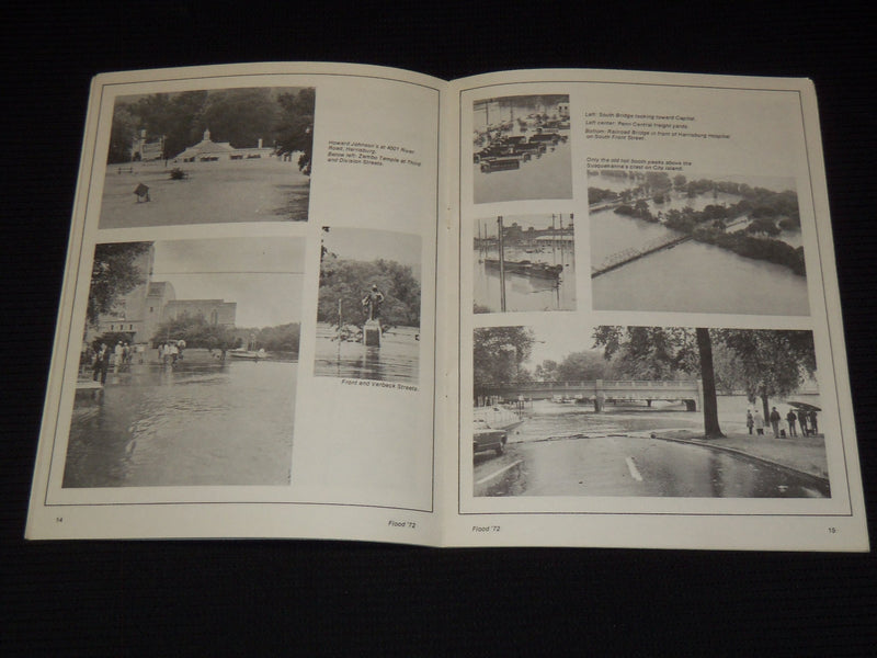 1972 FLOOD '72 SOUVENIR ISSUE - SOFTCOVER BOOK - PENNSYLVANIA - J 8095