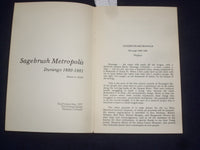 1977 SAGEBRUSH METROPOLIS - DURANGO 1880-1881 SOFTCOVER BOOK - J 9603