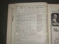 1924 JANUARY ST. NICHOLAS MAGAZINE - ILLUSTRATIONS, STORIES & ADS - B 4634