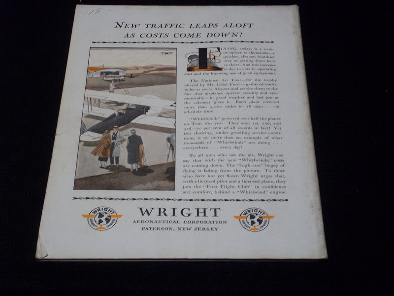 1929 DECEMBER 21 AVIATION MAGAZINE - MAPPING ALASKA FRONT COVER - E 4231