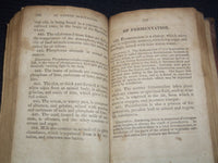 1810 A GRAMMAR OF CHEMISTRY BOOK BY REV. D. BLAIR & BENJAMIN TUCKER - J 8135
