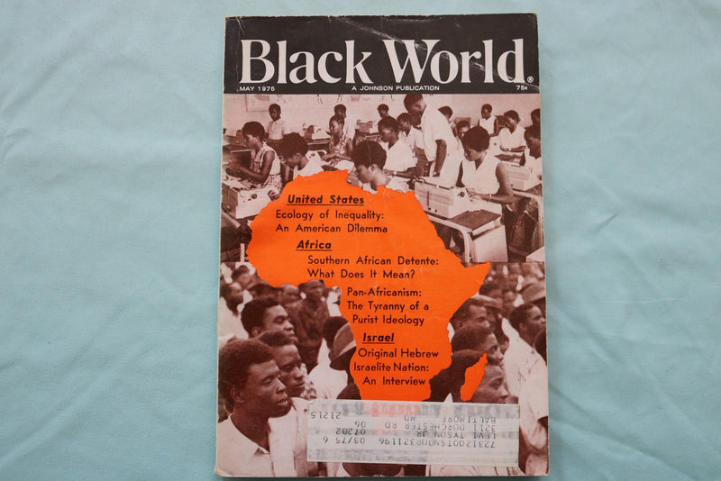 1975 MAY BLACK WORLD MAGAZINE - SOUTHERN AFRICAN DETENTE- K 3370
