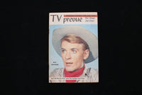 1958 JANUARY 19 TV PREVUE MAGAZINE-WILL HUTCHINS COVER - E 26403