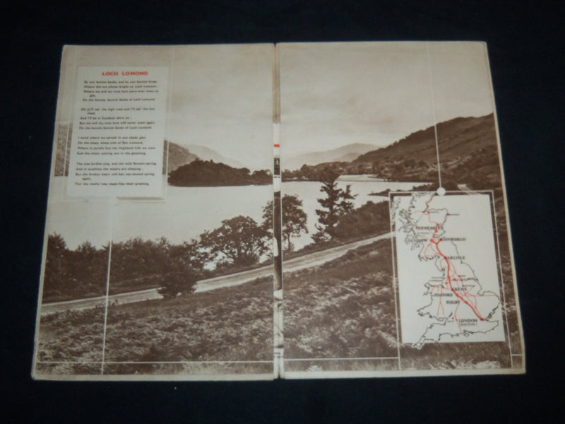 1933 THE ROYAL SCOT CENTURY OF PROGRESS FOLD-OUT - GREAT BRITAIN - J 8749