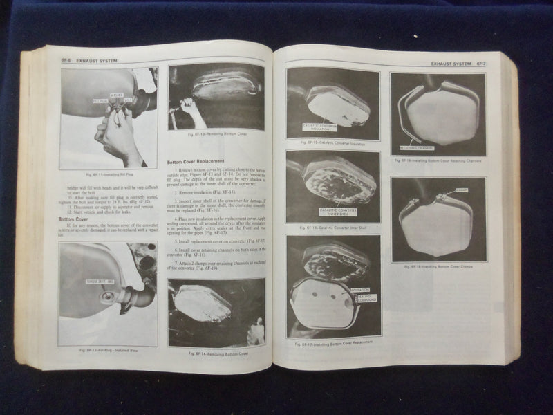 1979 CHEVROLET CHEVETTE SHOP MANUAL - SOFTCOVER MANUAL - KD 8881
