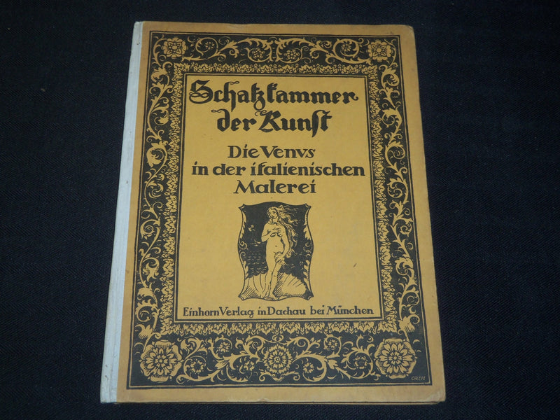 1920'S DIE VENUS IN DER ITALIENISCHEN MALEREI GERMAN BOOK - NICE PRINTS - J 5455
