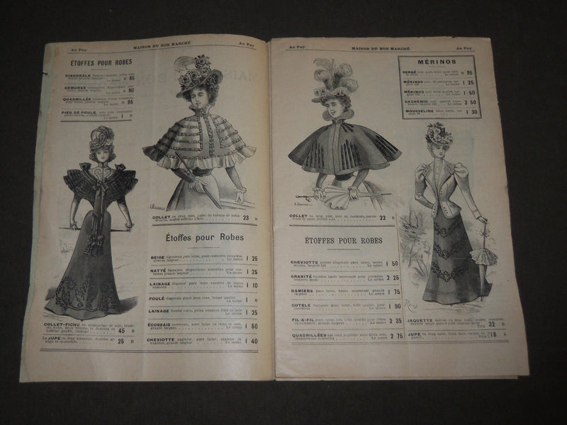 1898 SPRING MAISON DU BON MARCHE FRENCH CATALOGUE - FR 1128