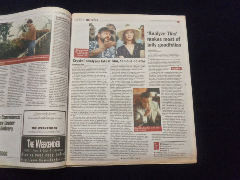 1998-99 WILKES-BARRE, PA TIMES LEADER NEWSPAPER - THE GUIDE - LOT OF 4 - NP 6218