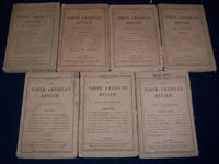 1878-1881 NORTH AMERICAN REVIEW LOT OF 7 ISSUES - NICE STORIES/ARTICLES - WR 672