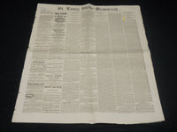 1876 JUNE 5 ST. LOUIS GLOBE DEMOCRAT NEWSPAPER - BASEBALL - SING SING - NP 4827