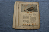 1928 FEBRUARY RADIO ENGINEERING MAGAZINE - BATTERY SET COVER - ST 1766Z