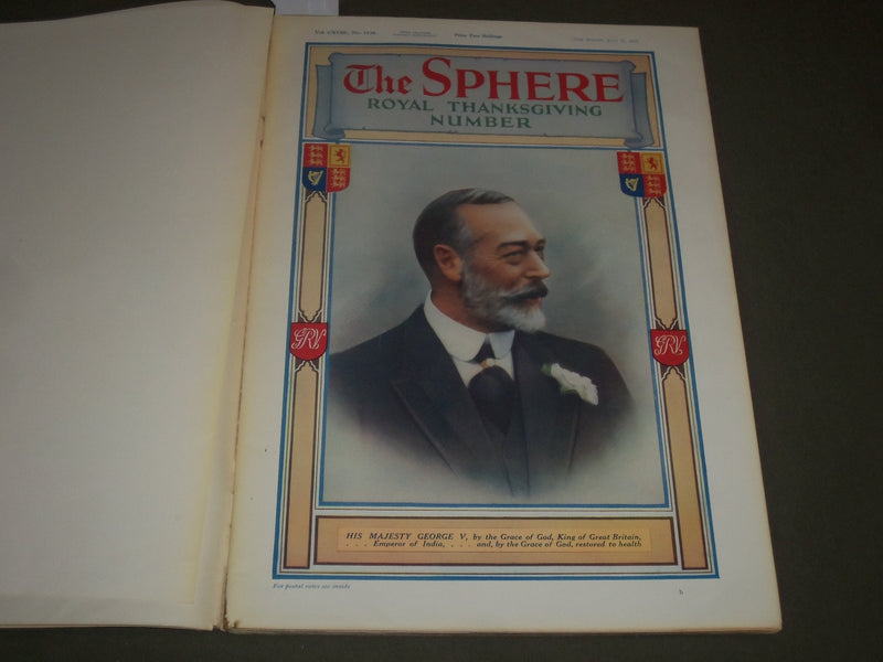 1929 JULY 13 THE SPHERE MAGAZINE - THANKSGIVING NUMBER - SP 8316