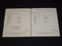 194-1948 YALE UNIVERSITY STUDENT GRADE REPORTS & LETTER - 4 REPORTS - K 572