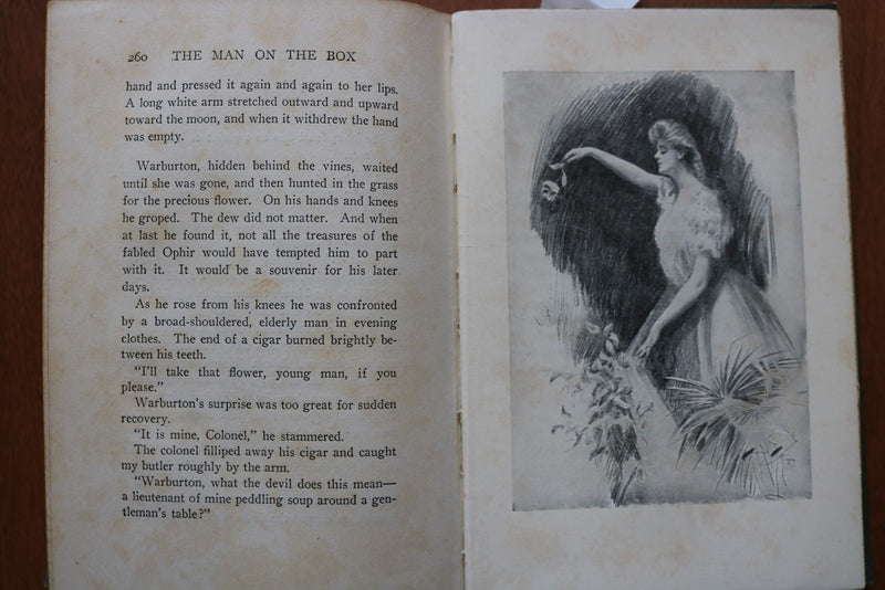 1904 THE MAN ON THE BOX BY HAROLD MACGRATH-HARRISON FISHER ILLUSTRATIONS-KD 9600