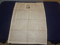 1854 JAN 7 THE SATURDAY EVENING POST NEWSPAPER -CHRISTMAS BY H.B. STOWE- NP 5060