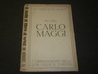 1933 LE COLLEZIONI D'ARTE DELL'ING CARLO MAGGI BOOK - J 3589