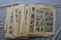 1970'S SUNDAY COLOR COMICS PAGES - HUGH LOT - 3 INCH STACK - NP 9310